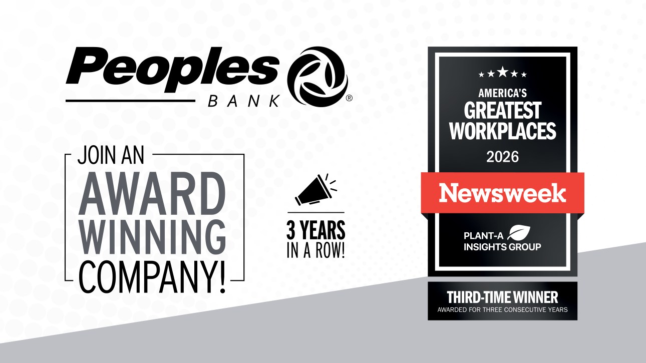 Peoples Bank Named to Newsweek’s America’s Greatest Workplaces 2026